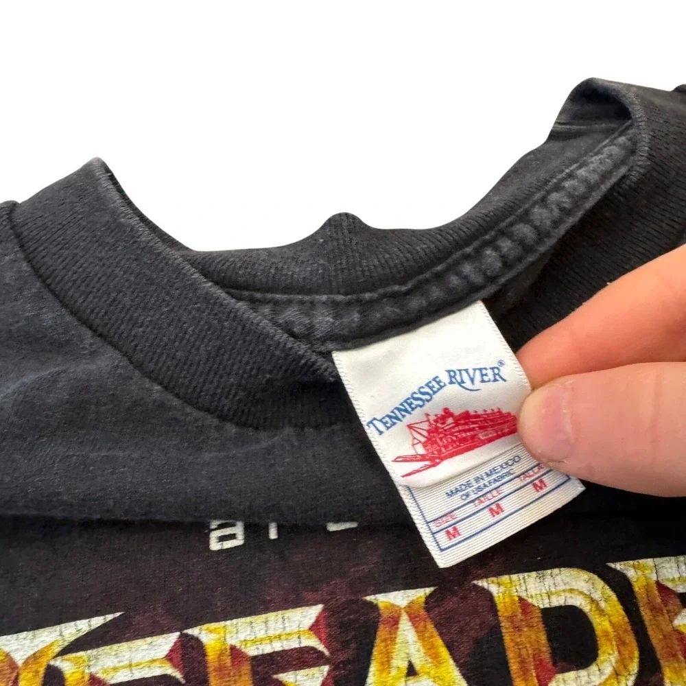 Y2K Megadeth Arsenal‎ EP Band T Shirt Mens Size Medium Black Graphic Tee 2006